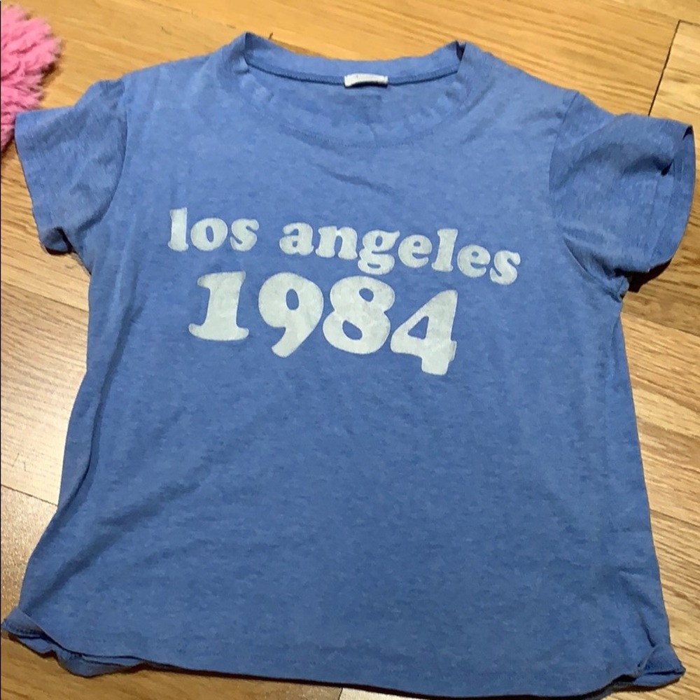 Brandy Melville Los Angeles 1984 Girls Shirt